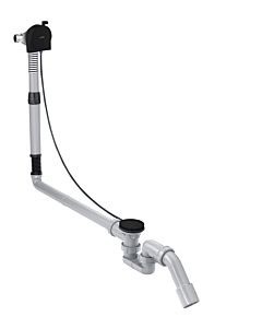 hansgrohe Exafill S set complet 58317670 Garniture de remplissage, vidage et trop-plein, noir mat