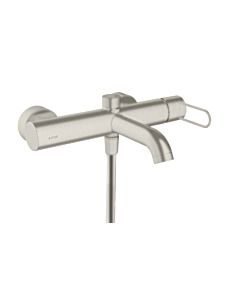 hansgrohe Axor Uno robinetterie de baignoire 38421800 en saillie, saillie 203 mm, avec poignée étrier, aspect inox