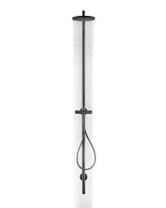 hansgrohe Axor Starck shower column 12672670 with thermostat, overhead shower 240 1jet, matt black