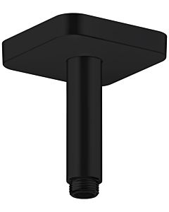 hansgrohe Deckenanschluss 26965670 100 mm, mattschwarz, eckig