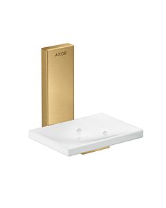 hansgrohe Axor soap dish 42605250 glass, wall mounting, brushed gold optic