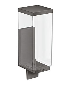 hansgrohe Axor lotion dispenser 42610340 glass, wall mounting, brushed black chrome