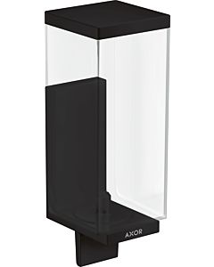 hansgrohe Axor distributeur de lotion 42610670 verre, montage mural, noir mat