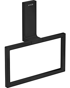 hansgrohe Axor anneau porte-serviettes 42623670 carré, pivotante , noir mat