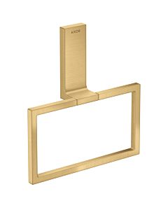 hansgrohe Axor anneau porte-serviettes 42623250 carré, pivotante , optique or brossé