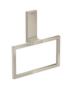 hansgrohe Axor anneau porte-serviettes 42623820 carré, pivotante , nickel brossé