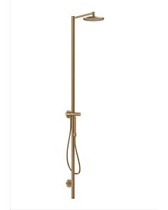 hansgrohe Axor Starck shower column 12670140 with overhead shower, hand shower, brushed bronze