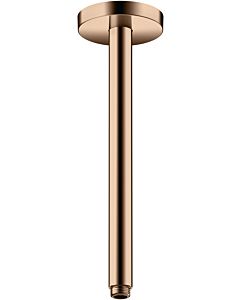 hansgrohe Connecteur de plafond Axor 26433300 300mm, rond, or rouge poli