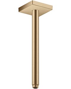 hansgrohe ceiling connector 26438140 300 mm, brushed bronze, square