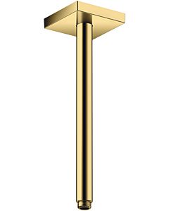 hansgrohe Deckenanschluss 26438990 300 mm, polished gold optic, eckig