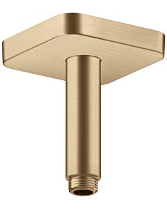 hansgrohe Deckenanschluss 26965140 100 mm, brushed bronze, eckig