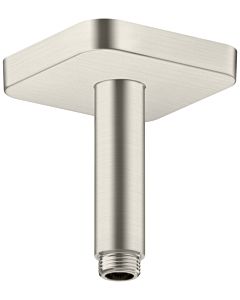 hansgrohe Raccordement au plafond Axor 26965800 100 mm, aspect acier inoxydable, carré