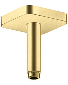 hansgrohe Axor Deckenanschluss 26965950 100 mm, brushed brass, eckig