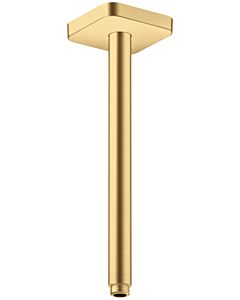hansgrohe Raccordement au plafond Axor 26966250 300 mm, optique or brossé, carré