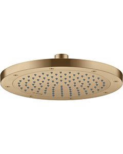 hansgrohe Douche de tête Axor 35380140 montage au plafond ou au mur, 245 mm, 1jet, bronze brossé