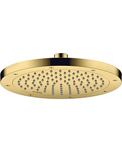 hansgrohe Douche de tête Axor 35380990 montage plafond ou mural, 245mm, 1jet, optique or poli