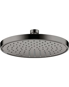 hansgrohe Douche de tête Axor 35382330 montage plafond ou mural, 220mm, 1jet, chrome noir poli