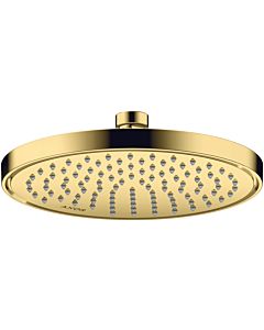 hansgrohe Axor overhead shower 35382990 ceiling or wall mounting, polished gold optic