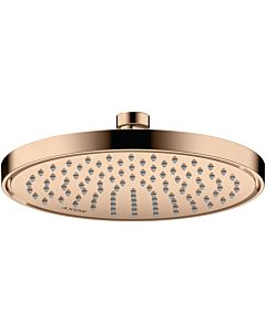 hansgrohe Axor Kopfbrause 35383300 Decken- oder Wandmontage, 220mm, 1jet, polished red gold