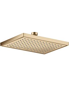 hansgrohe Axor head shower 35373140 ceiling or wall mounting, 245x185mm, 1jet, brushed bronze