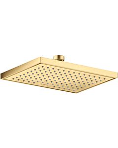 hansgrohe Axor overhead shower 35374250 ceiling or wall mounting, 245x185mm, 1jet, brushed gold optic