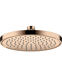 hansgrohe Axor Kopfbrause 35388300 Decken- oder Wandmontage, 220mm, 1jet, polished red gold