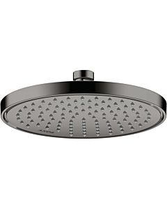 hansgrohe Douche de tête Axor 35388330 montage plafond ou mural, 220mm, 1jet, chrome noir poli