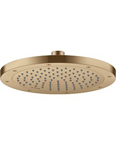 hansgrohe Douche de tête Axor 35389140 montage au plafond ou au mur, 245 mm, 1jet, bronze brossé