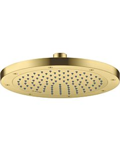 hansgrohe Douche de tête Axor 35389950 montage au plafond ou au mur, 245 mm, 1 jet, laiton brossé