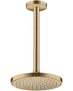 hansgrohe Axor Deckenanschluss 26433140 300mm, rund, brushed bronze