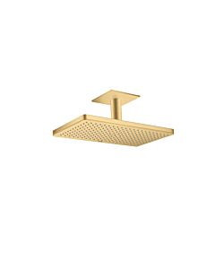 hansgrohe Axor Kopfbrause 35277250 mit Deckenanschluss, brushed gold optic