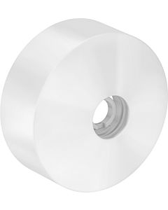 hansgrohe rosace d&#39;extension 13610700 d= 80mm, en métal, blanc mat