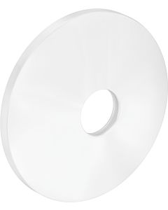 hansgrohe rosace d&#39;extension 13611700 d= 90mm, en métal, blanc mat