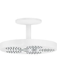 hansgrohe Axor One douche de tête 48493700 avec raccordement au plafond, 1jet, blanc mat