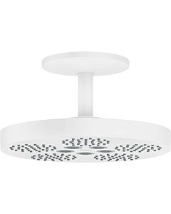 hansgrohe Axor One douche de tête 48494700 avec raccordement au plafond, 2jets, blanc mat