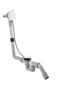 hansgrohe Exafill set complet 58307700 bec de bain, set de vidage et trop-plein, blanc mat