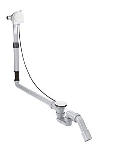 hansgrohe Exafill set complet 58317700 bec de bain, set de vidage et trop-plein, blanc mat