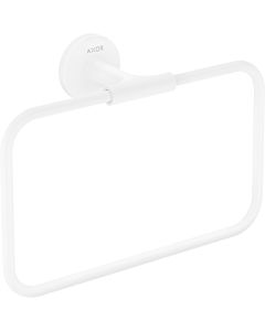 hansgrohe Axor anneau porte-serviettes 42823700 250x216mm, pivotante , montage mural, blanc mat