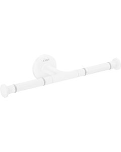 hansgrohe Axor Papierrollenhalter 42857700 double, montage mural, blanc mat