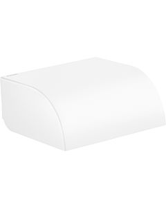 hansgrohe Axor Papierrollenhalter 42858700 146x142mm, avec couvercle, montage mural, blanc mat