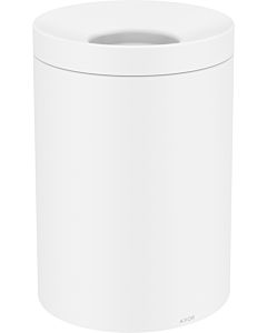 hansgrohe Axor waste bin 42872700 free-standing, matt white