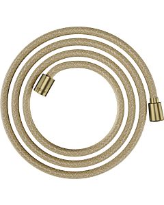hansgrohe Textilbrauseschlauch 28290950 2000 mm, Mutter 1x konisch, 1x zylindrisch, brushed brass