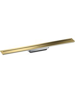 hansgrohe Drain Duschrinne 42520990 700mm, Fertigset, frei im Raum, polished gold optic