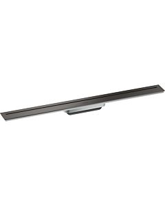 hansgrohe Drain shower channel 42521340 800mm, ready-made set, free in the room, brushed black chrome