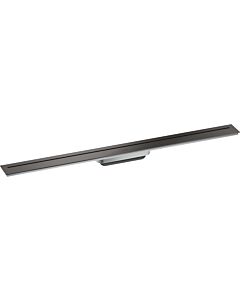hansgrohe Duschrinne 42522340 900mm, Fertigset, frei im Raum, brushed black chrome