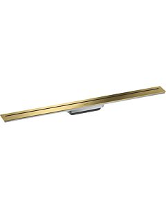 hansgrohe Drain Duschrinne 42522990 900mm, Fertigset, frei im Raum, polished gold optic
