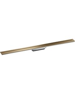 hansgrohe Drain shower channel 42523140 1000mm, ready-made set, free in space, brushed bronze
