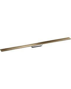 hansgrohe Drain shower channel 42524140 1200mm, ready-made set, free in space, brushed bronze