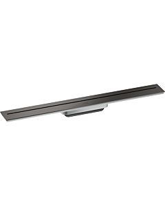 hansgrohe Drain shower channel 42525340 700mm, ready-made set, for wall mounting, brushed black chrome