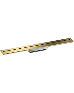 hansgrohe Drain shower channel 42525990 700mm, ready-made set, for wall mounting, polished gold optic